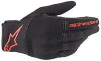 Alpinestars 3568420-1030-L, Alpinestars Copper, Handschuhe - Schwarz/Neon-Rot - L