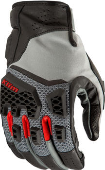 Klim Baja S4 Gloves Grey/Red