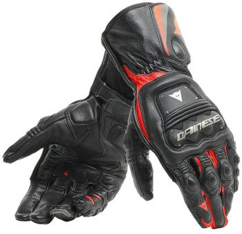 Dainese Steel-Pro Gloves Black/Red Fluo