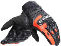Dainese 1815958-628-S, Dainese Carbon 4 Short Motorradhandschuhe Schwarz Rot