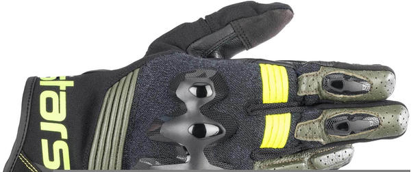 Alpinestars Halo Gloves black/yellow