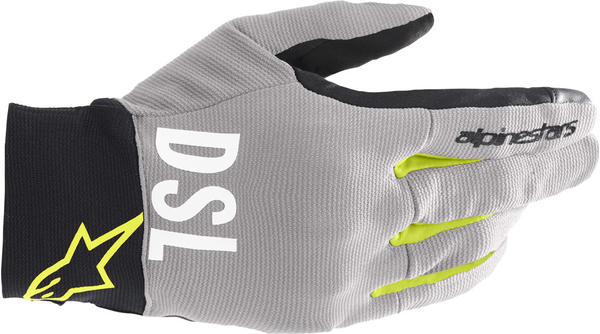Alpinestars AS-DSL Shotaro Gloves grey/black/yellow