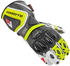 schwarz/weiß/gelb: Bogotto Monza perforierte Handschuhe