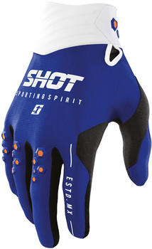 Shot Contact Spirit Handschuhe blau
