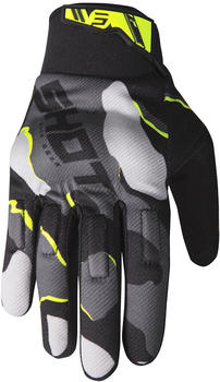 Shot Drift Camo Handschuhe gelb