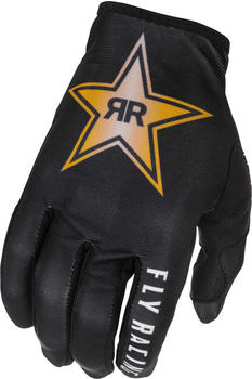 Fly Racing Fly Racing Lite Rockstar Motocross Handschuhe schwarz