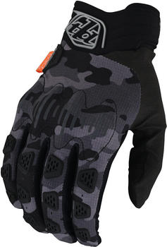 Troy Lee Designs Scout Gambit Camo Motocross Handschuhe schwarz/grün-mehrfarbig