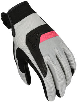 Macna Congra Damen Motorrad Handschuhe schwarz/grau-pink