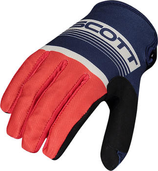 Scott 350 Race Motocross Handschuhe blau/orange