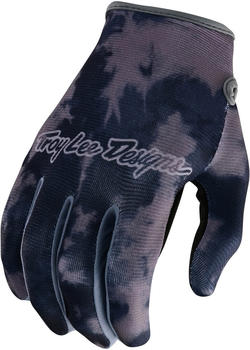 Troy Lee Designs Flowline Plot Motocross Handschuhe schwarz/grau