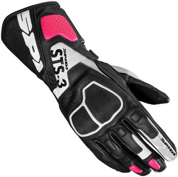 Spidi STS-3 Damen Motorrad Handschuhe schwarz/pink