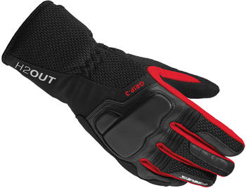 Spidi Grip 3 H2Out Damen Motorrad Handschuhe schwarz/rot