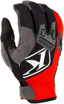 Klim Impact Motocross Handschuhe schwarz/grau-rot
