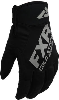 FXR Cold Stop Mechanics Motocross Handschuhe schwarz