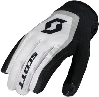 Scott 350 Dirt Motocross Handschuhe schwarz/weiss