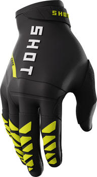 Shot Shot Core Motocross Handschuhe schwarz/gelb