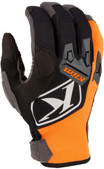 Klim Impact Motocross Handschuhe schwarz/grau-orange