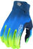 Troy Lee Designs Air Jet Fuel Motocross Handschuhe blau/gelb