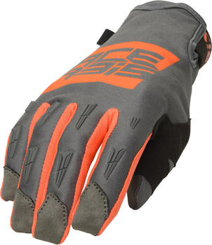 Acerbis WP Homologated Motocross Handschuhe grau-orange