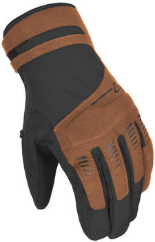 Macna Dim RTX wasserdichte Motorrad Handschuhe schwarz/braun