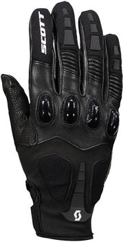 Scott Assault Pro Motorrad Handschuhe schwarz/weiss
