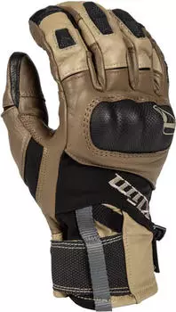 Klim Adventure GTX Short Handschuhe braun