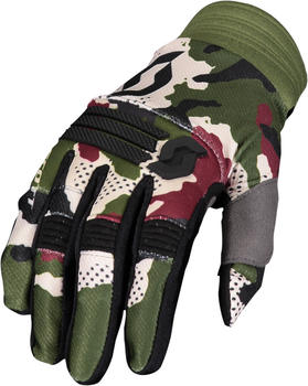 Scott X-Plore Motocross Handschuhe grün-mehrfarbig
