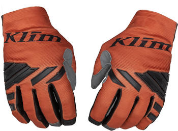 Klim XC Lite 2023 Motocross Handschuhe orange-braun