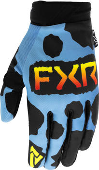 FXR Reflex 2023 Motocross Handschuhe schwarz/blau/gelb