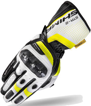 Shima STR-2 Handschuhe schwarz/weiss/gelb