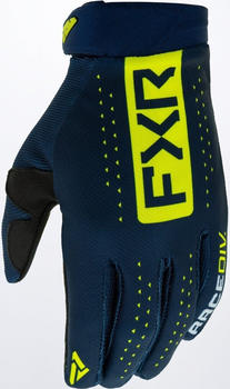 FXR Reflex Motocross Handschuhe blau/gelb