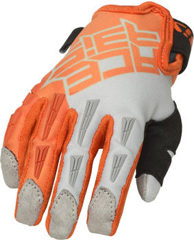 Acerbis CE MX X-K Kinder Handschuhe grau-orange