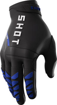 Shot Core Motocross Handschuhe schwarz/blau