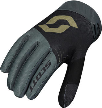 Scott 450 Podium Motocross Handschuhe schwarz/gold