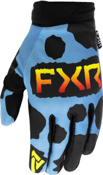 FXR Reflex 2023 Jugend Motocross Handschuhe schwarz/blau/gelb