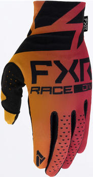FXR Pro-Fit Lite Motocross Handschuhe schwarz/orange