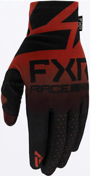 FXR Pro-Fit Lite Jugend Motocross Handschuhe schwarz/rot