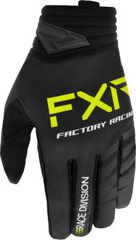 FXR Prime 2023 Motocross Handschuhe schwarz/grau-gelb