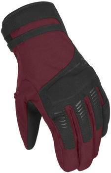 Macna Dim RTX wasserdichte Damen Motorrad Handschuhe wasserdichte Damen Handschuhe schwarz/rot