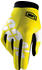 100% iTrack Motocross Handschuhe weiss/gelb