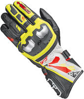 Held 022310-00/058-9, Held Akira RR, Handschuhe - Schwarz/Neon-Gelb/Wei&szlig; - 9