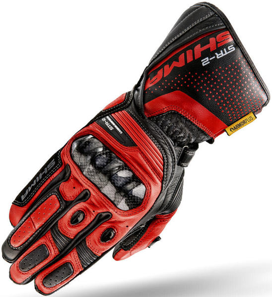 Shima STR-2 Handschuhe schwarz/rot