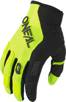 ONeal E032-409, ONeal Element Racewear, Handschuhe - Schwarz/Neon-Gelb - M