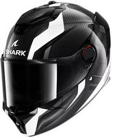 Shark HE1310E-DWK-XS, Shark Spartan GT Pro Kultram Carbon Helm Schwarz Weiss male