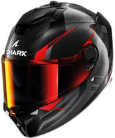 Shark HE1310EDKRL, Shark Spartan GT Pro Carbon Kultram, Integralhelm - Schwarz/Rot -