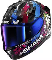 Shark HE0828E KUB-M, Shark Skwal i3 Hellcat Integralhelm M unisex Thermoplast
