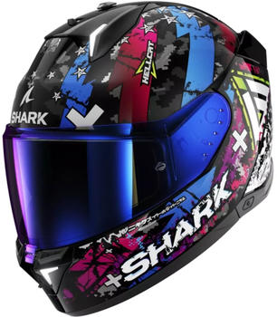 SHARK Skwal i3 Hellcat black/chrome/blue