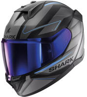 Shark HE0923EKABS, Shark D-Skwal 3 Sizler, Integralhelm - Matt