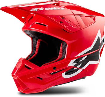 Alpinestars SM5 Helmet S24 Corp bright red glossy