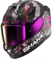 Shark HE0829E KUV-M, Shark Skwal i3 Hellcat Integralhelm M Damen Thermoplast schwarz
